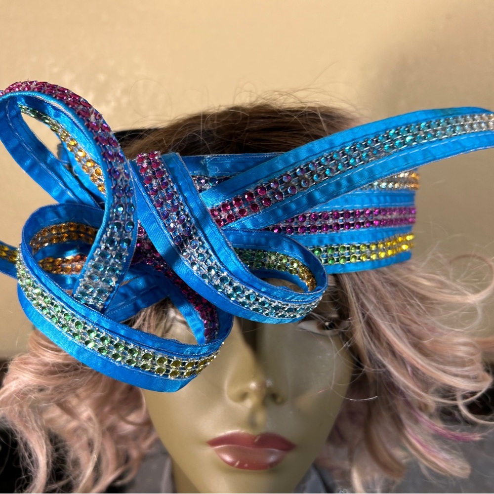 Multicolor Rhinestone Headband - Picture 6 of 11